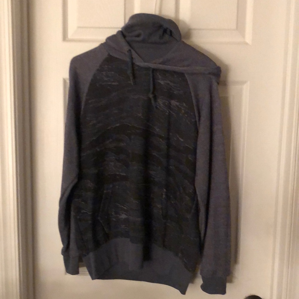Two-toned Gray ARSNL Hoodie w/ Cowl (Small)